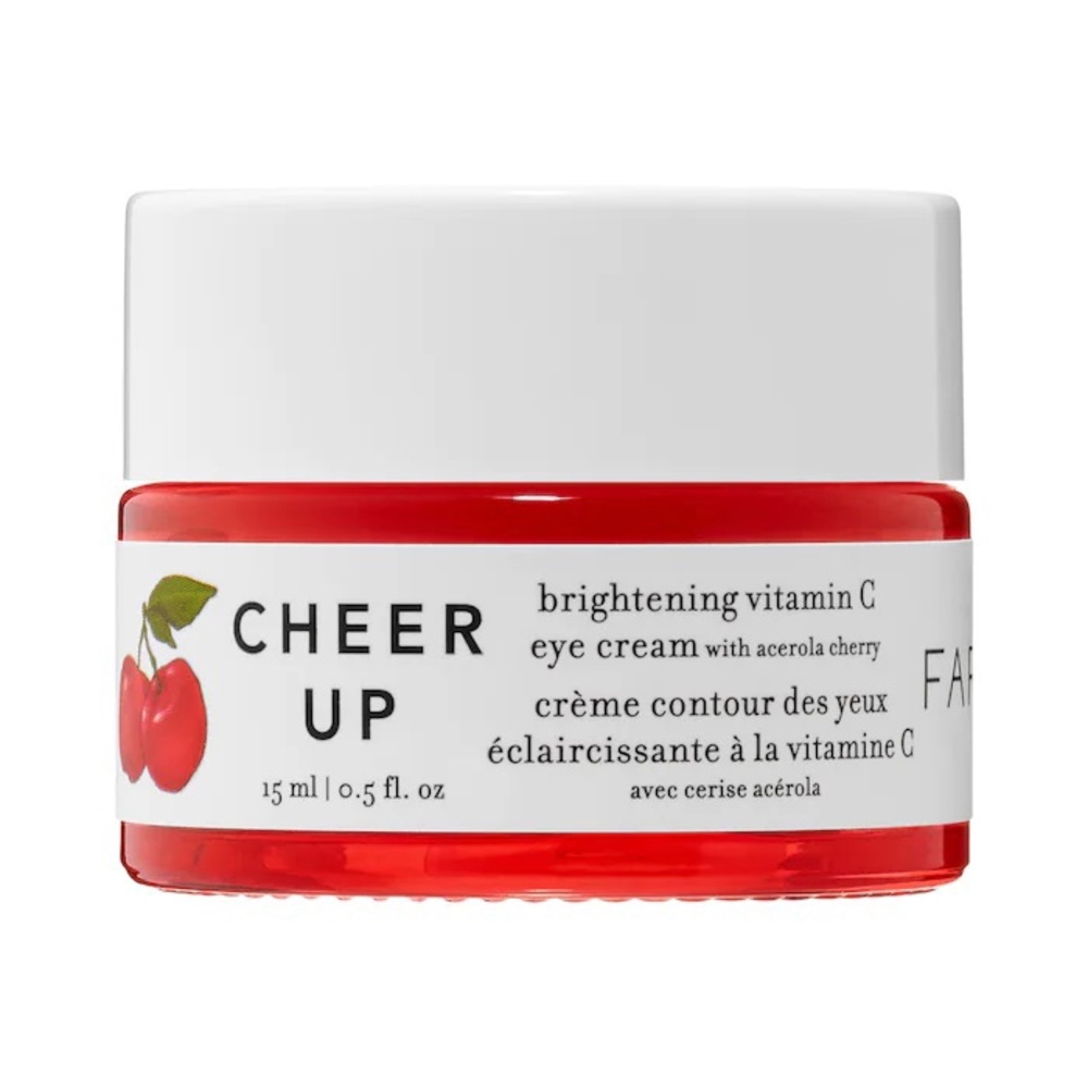 Farmacy Cheer Up Brightening Vitamin C Eye Cream with Acerola Cherry